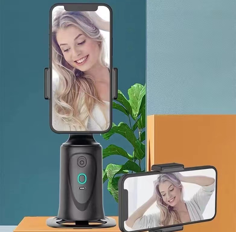 360 Rotation Auto Face Tracking Phone Holder