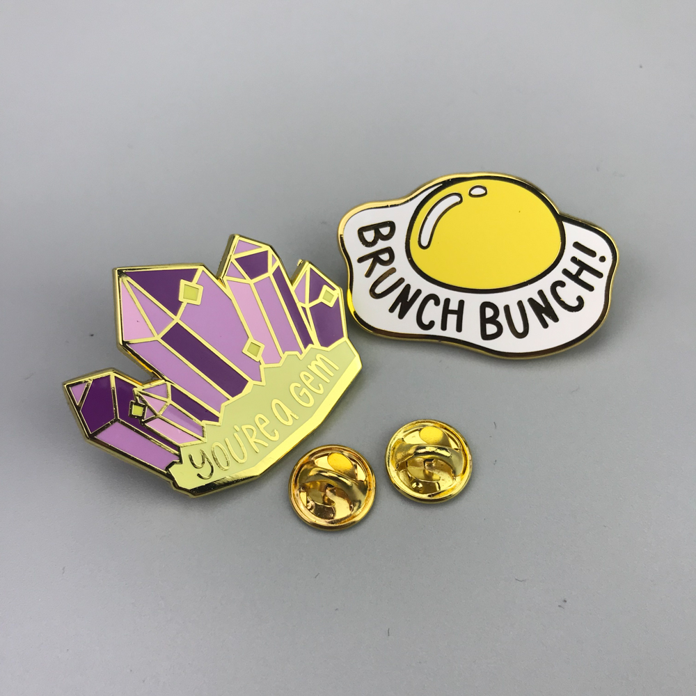 Custom enamel badge